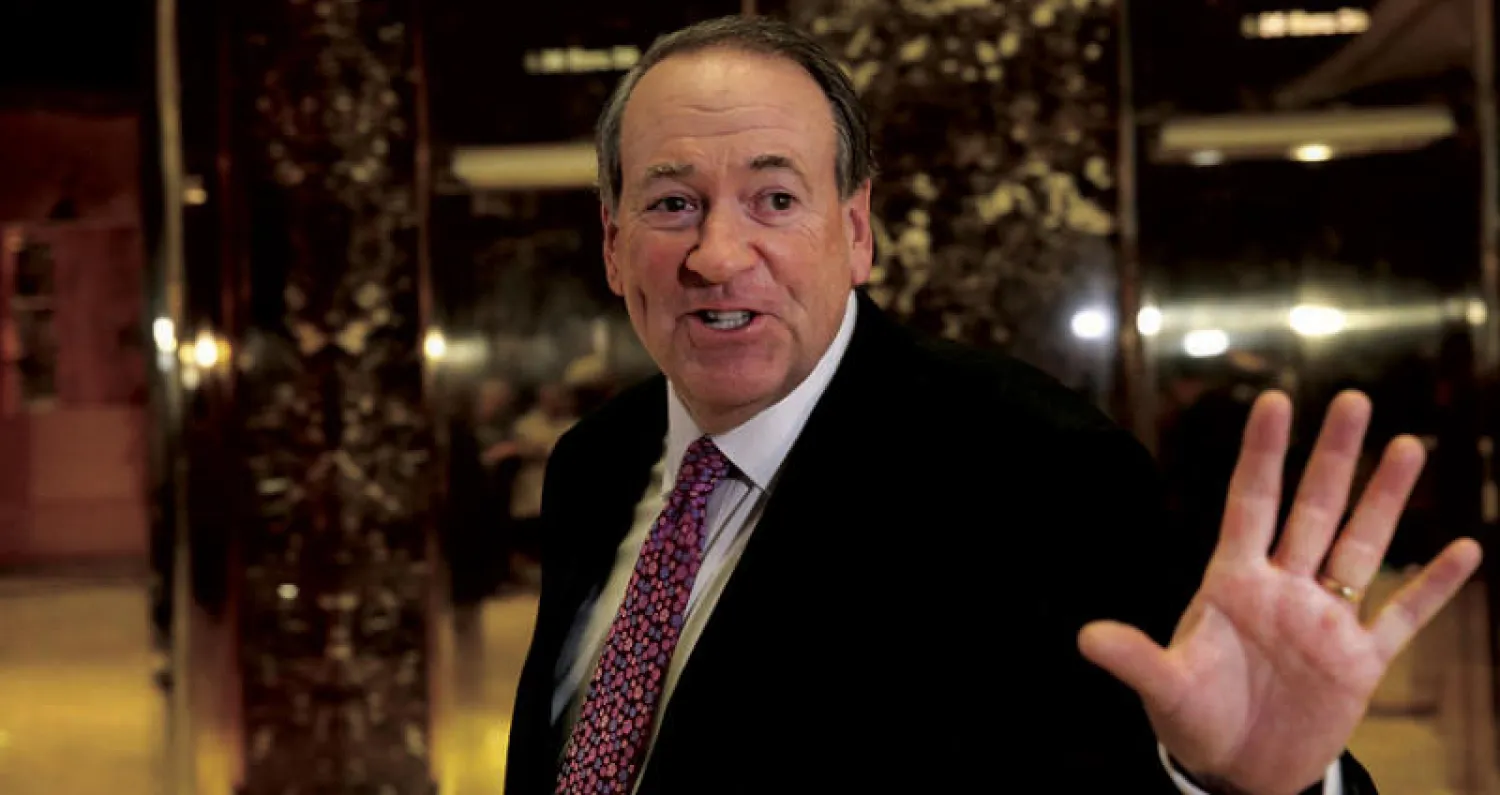 الحاكم السابق لولاية أركنساس مايك هوكبي