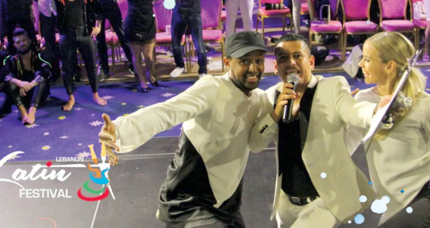 مهرجان الرقص اللاتيني في مدينة جبيل اللبنانية