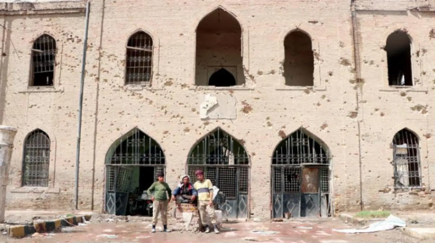 Raqqa Museum which was destroyed during counter-terrorism operations in 2017, Asharq Al-Awsat 