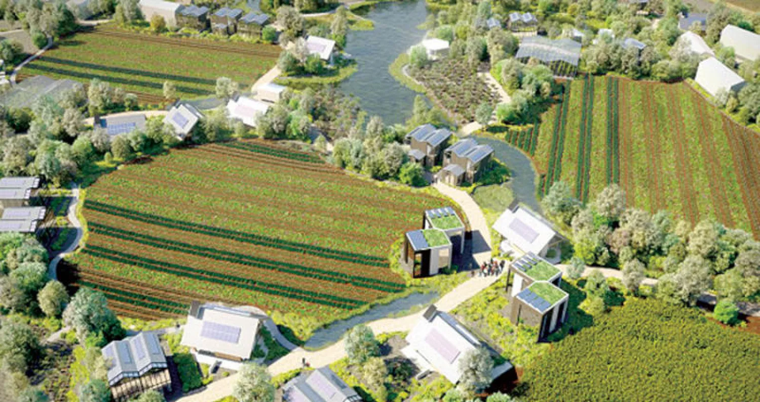 أوّل قرية صديقة للبيئة بتقنيات متطورة