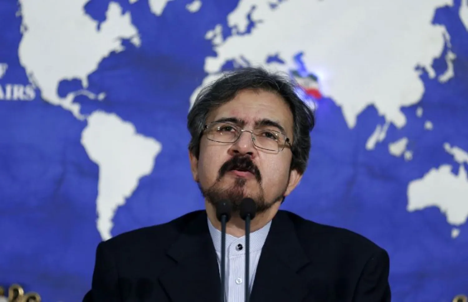 Iranian Foreign ministry spokesman Bahram Qasemi (AFP Photo/ATTA KENARE)