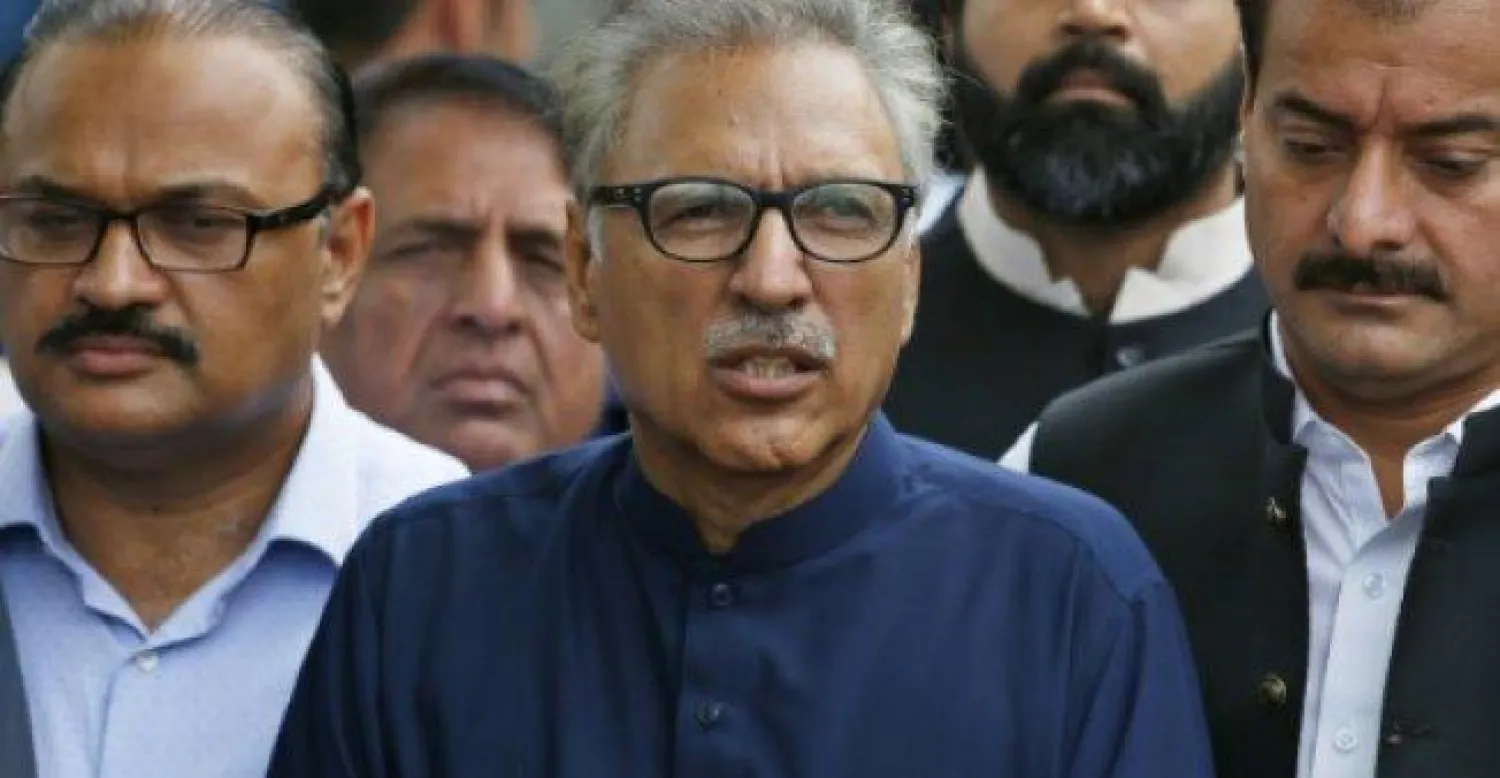 المرشح عارف ألفي الذي يحظى بدعم «حركة الإنصاف» الحاكمة (أ.ف.ب)