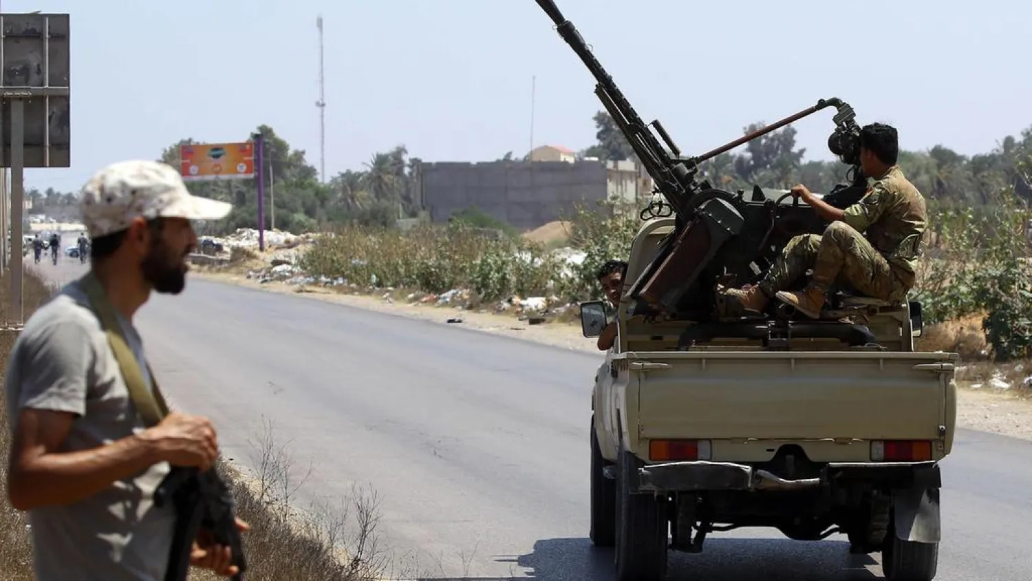 Security continues to deteriorate in the Libyan capital Tripoli. (AFP)