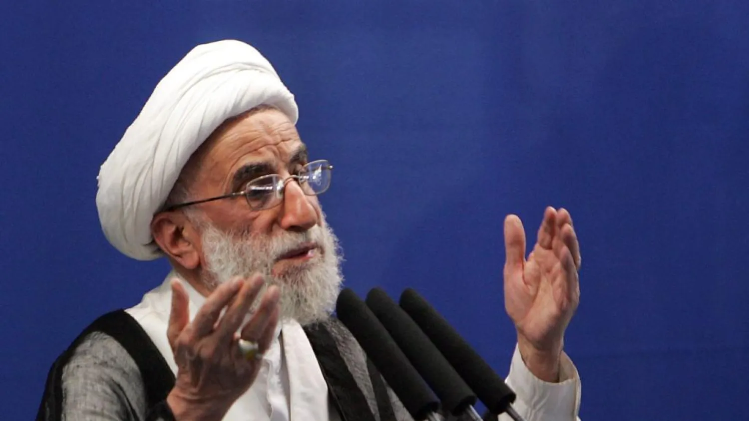 Assembly of Experts Chairman Ahmad Jannati. (AFP)