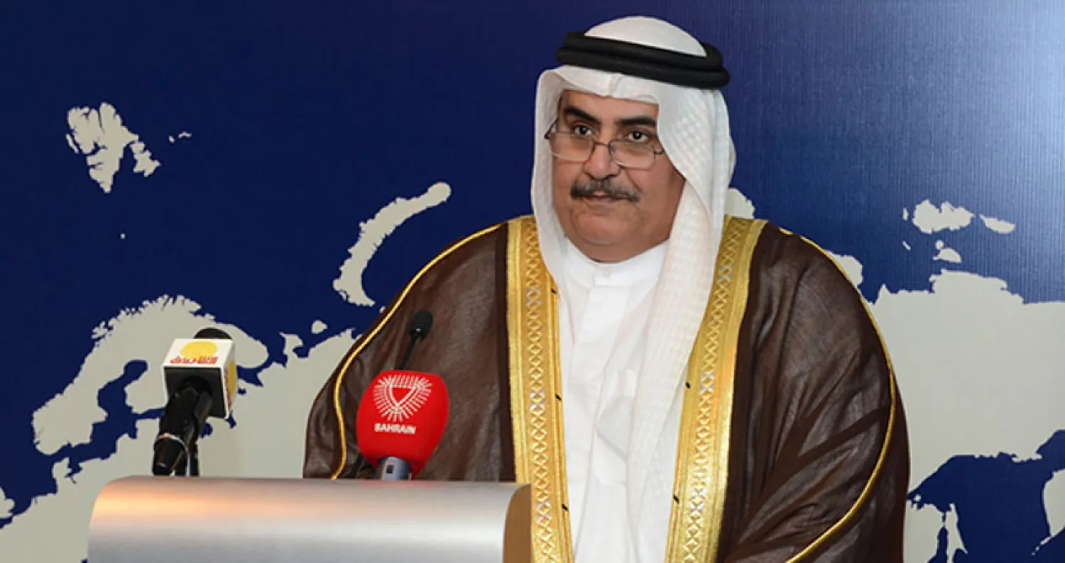 وزير خارجية مملكة البحرين الشيخ خالد بن أحمد آل خليفة