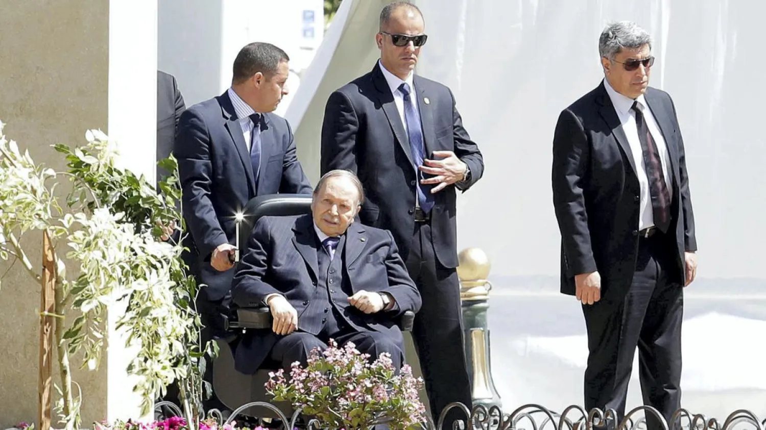 Algerian President Abdelaziz Bouteflika is seen in Algiers, Algeria April 9, 2018. REUTERS/Ramzi Boudina/File Photo
