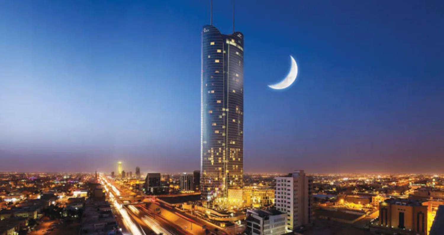 برج رافال في العاصمة السعودية الرياض («الشرق الأوسط»)