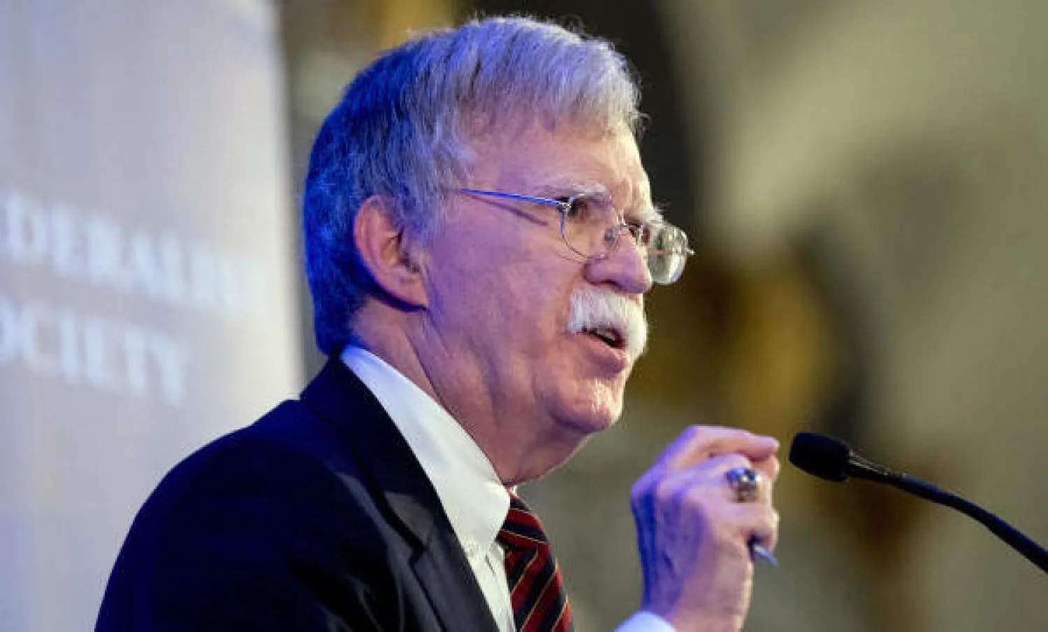 مستشار الأمن القومي الأميركي جون بولتون (آ.ب)