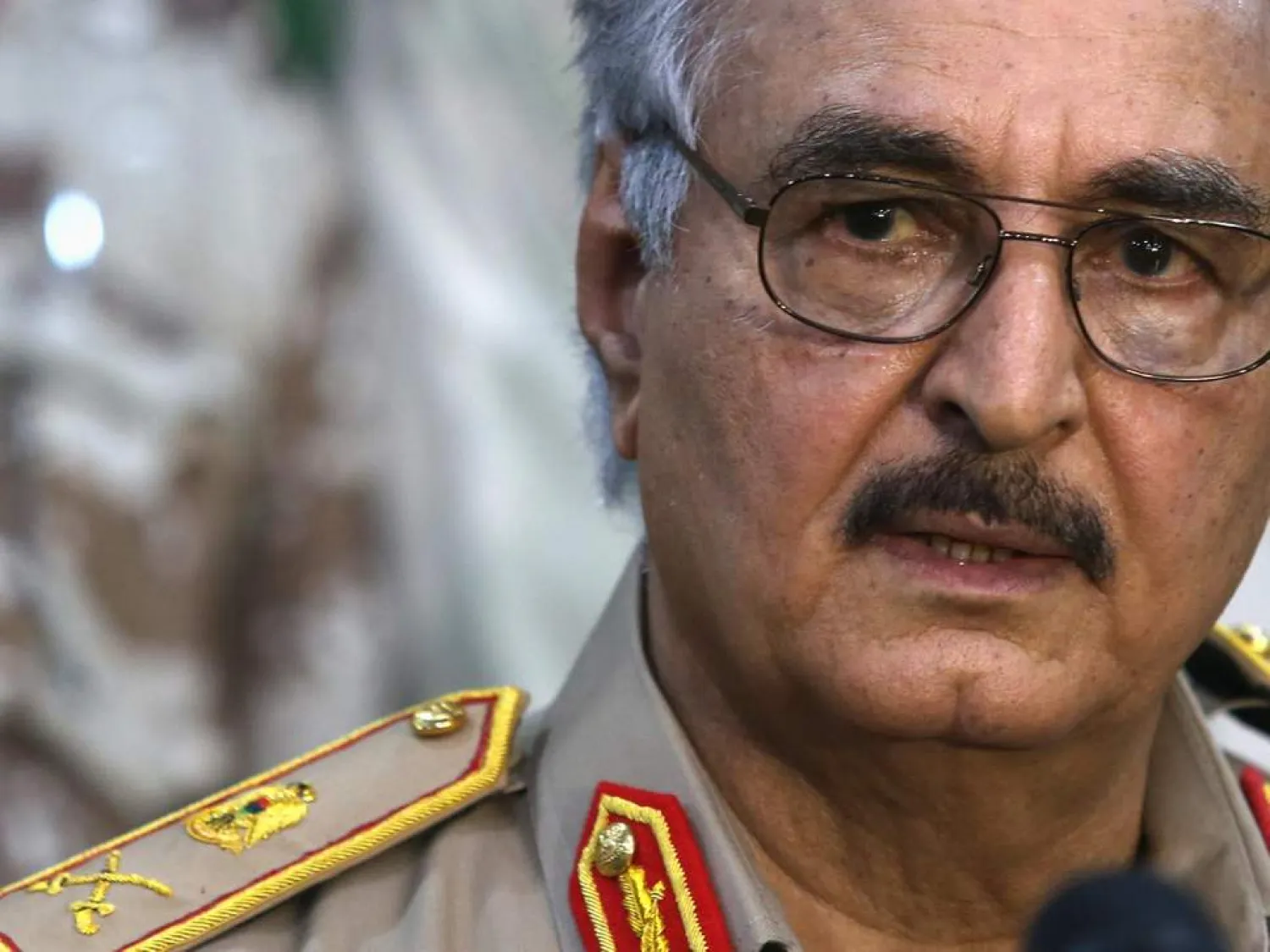 Libyan National Army commander Khalifa Haftar. (Reuters)
