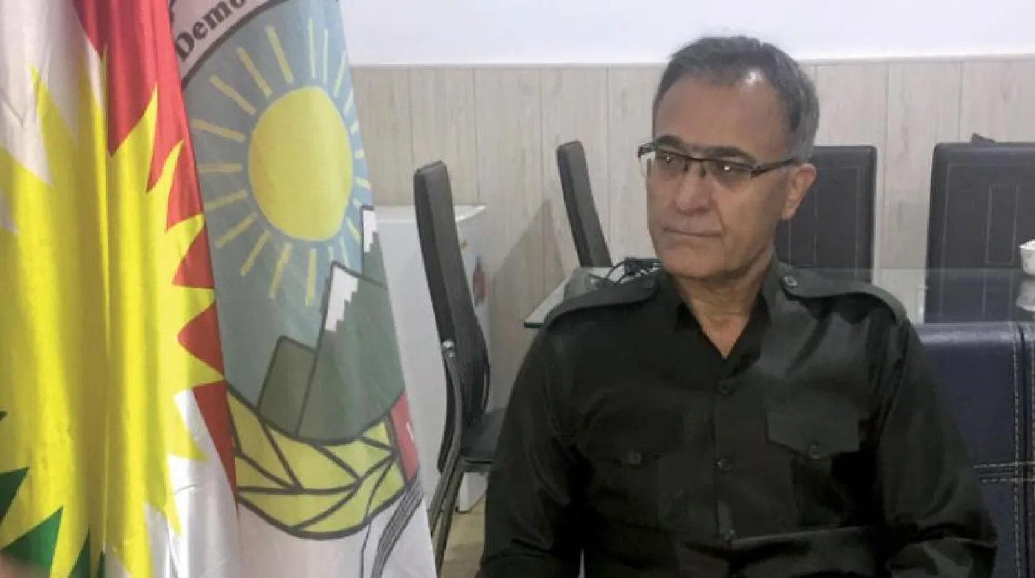 Khaled Azizi, senior official of the Kurdistan Democratic Party (KDP) (Asharq Al-Awsat)