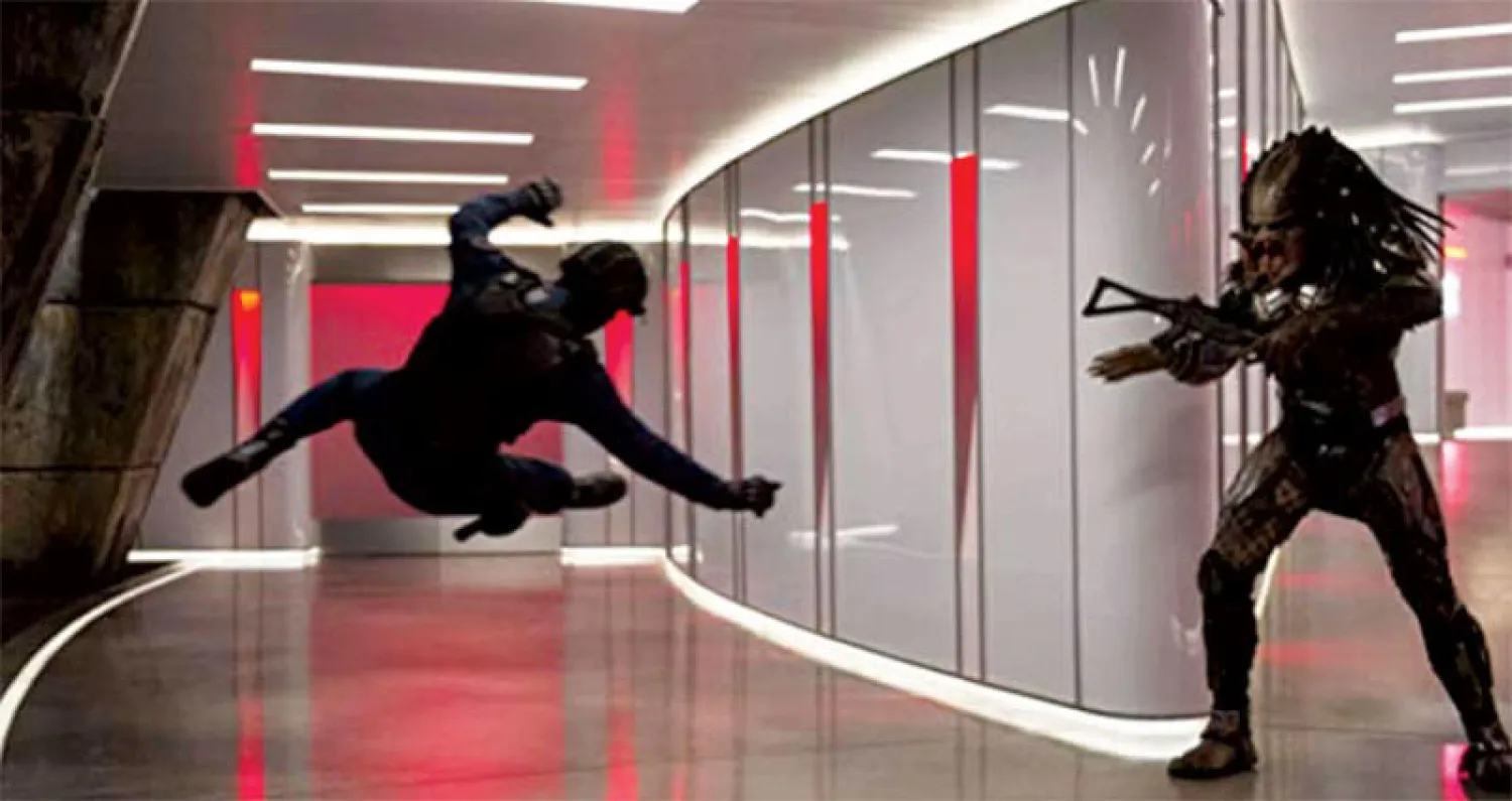 مشهد من فيلم «المفترس»