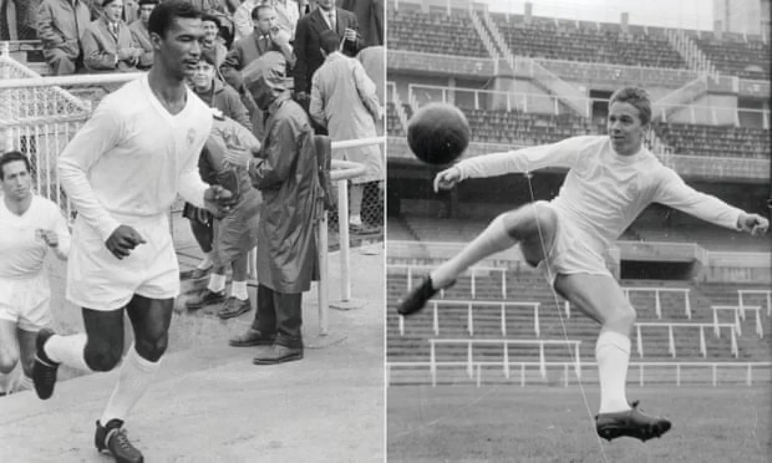  Real Madrid signed Didi and Agne Simonsson after their fine performances at the 1958 World Cup. Composite: Ullstein Bild via Getty Images; Archive PL/Alamy Stock Photo
