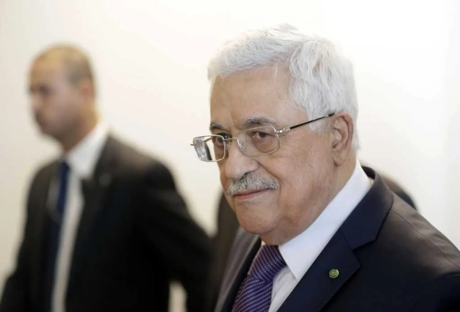 Palestinian President Mahmoud Abbas during the 68th session of the General Assembly at United Nations headquarters. (AP)