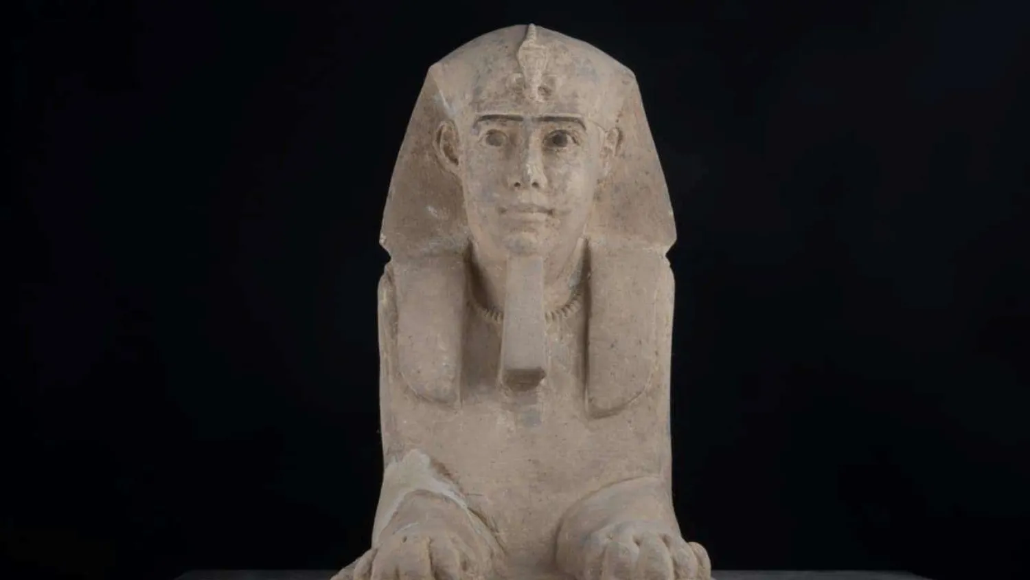 The sandstone statue of Sphinx that was discovered in Kom Ombo Temple in Aswan in upper Egypt is seen in this handout picture obtained on September 16, 2018. Reuters