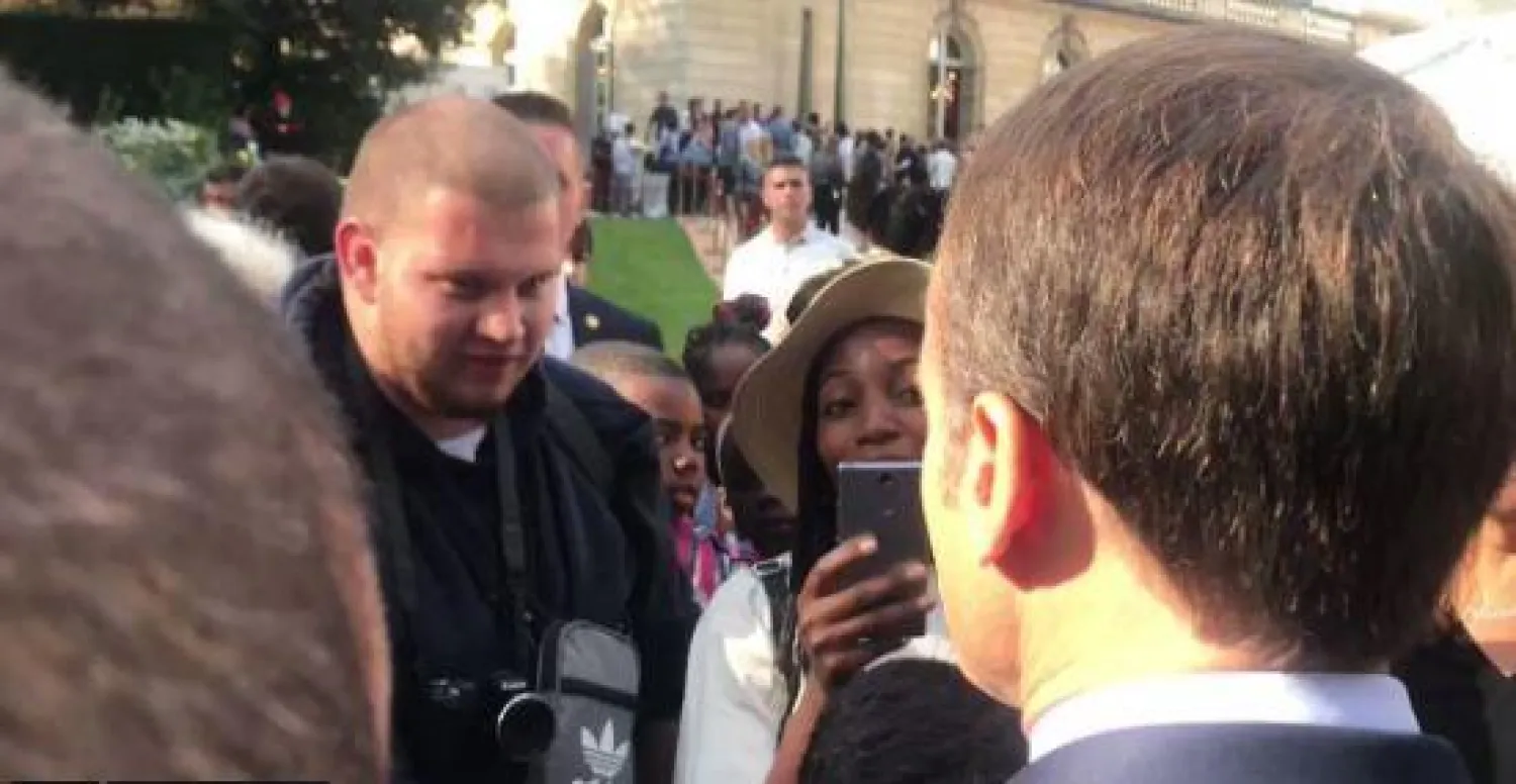 لقطة من الفيديو المتداول على وسائل التواصل الاجتماعي