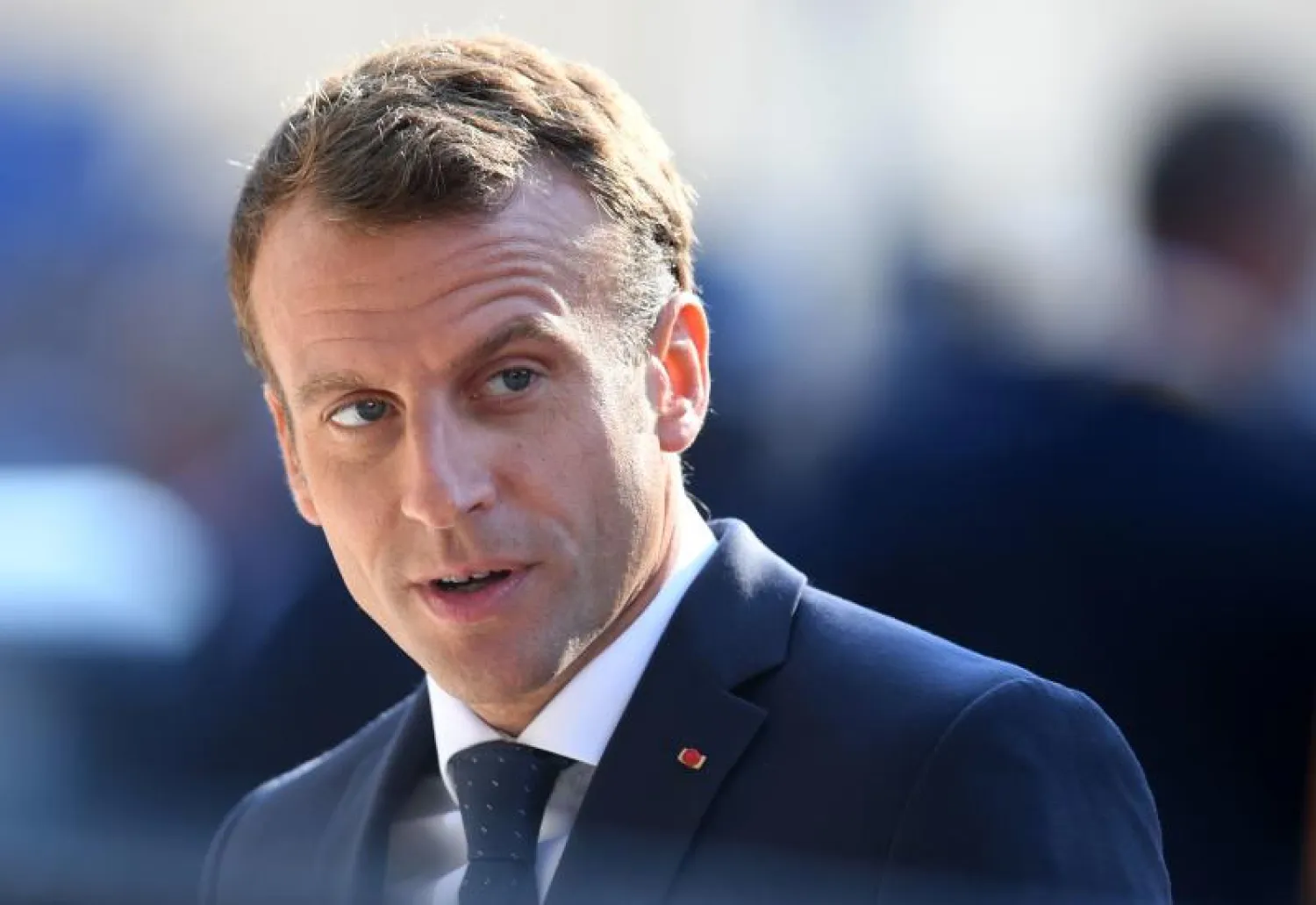 الرئيس الفرنسي إيمانويل ماكرون (أ.ف.ب)