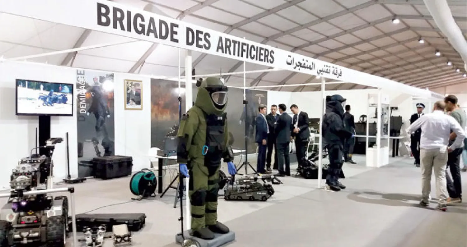 جانب من افتتاح تظاهرة أيام الأبواب المفتوحة للأمن الوطني بمراكش