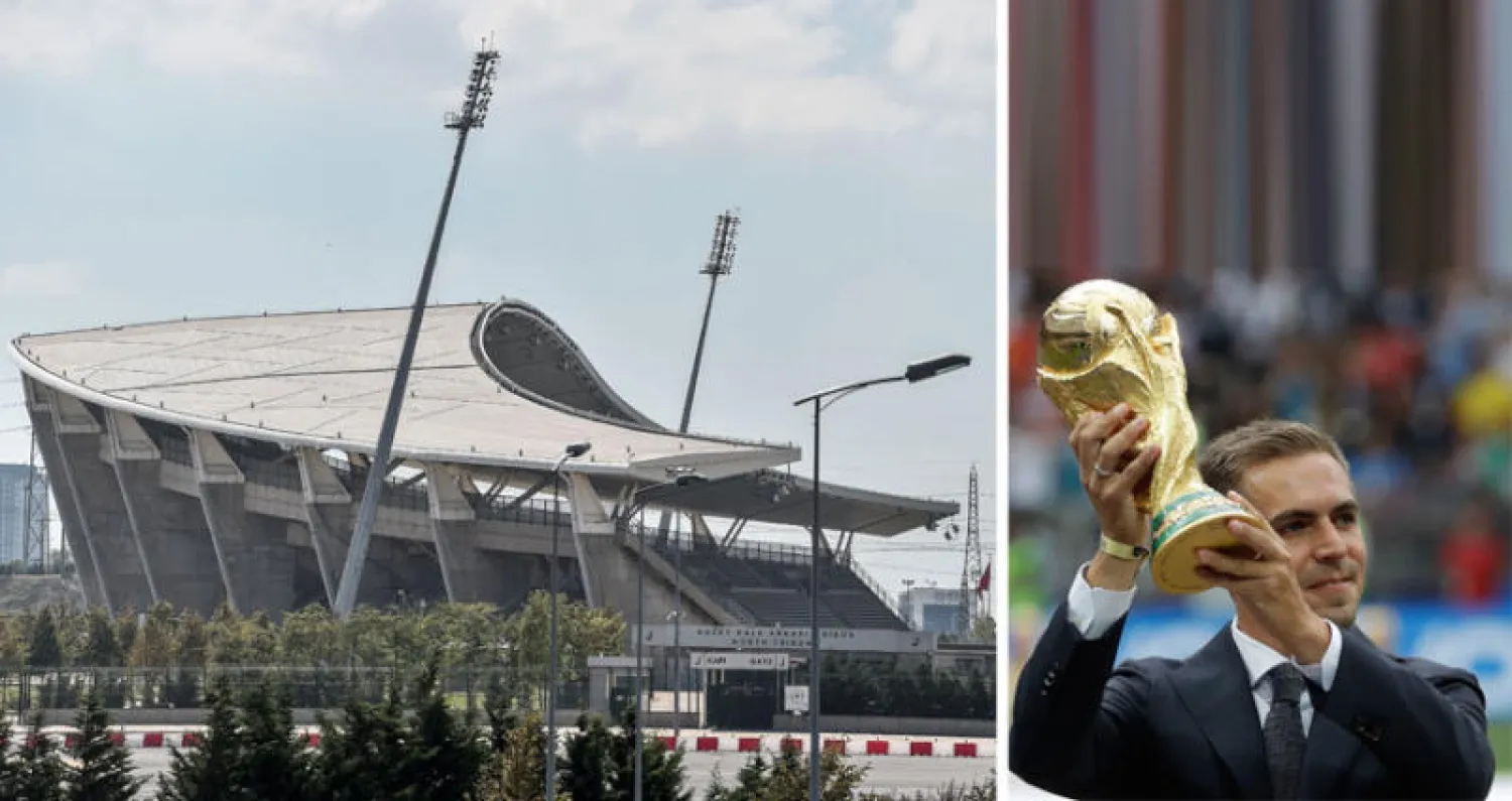 لام قائد ملف ألمانيا (أ.ب)  -  استاد اتاتورك الاولمبي مرشح لاستضافة مباريات يورو 2024 (ا ف ب)