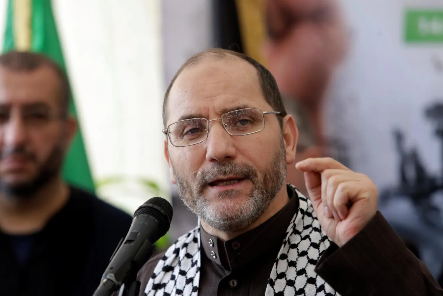 Abderrazak Makri, the leader of Algeria Islamist political party, the Movement of Society for Peace (MSP) is pictured in Algiers, Algeria May 18, 2018, REUTERS/Ramzi Boudina