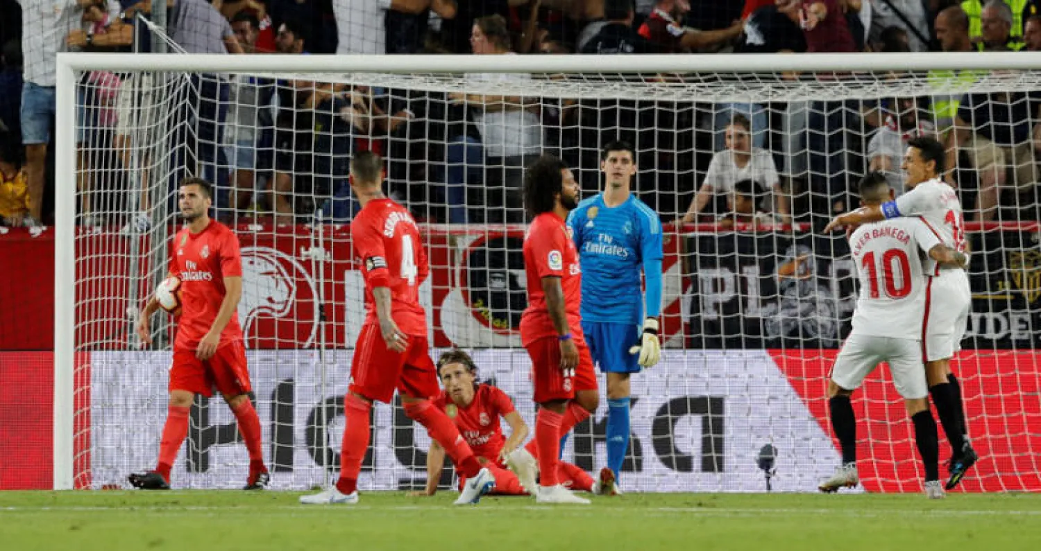 ريـال مدريد ذاق مرارة الهزيمة أمام إشبيلية (رويترز)