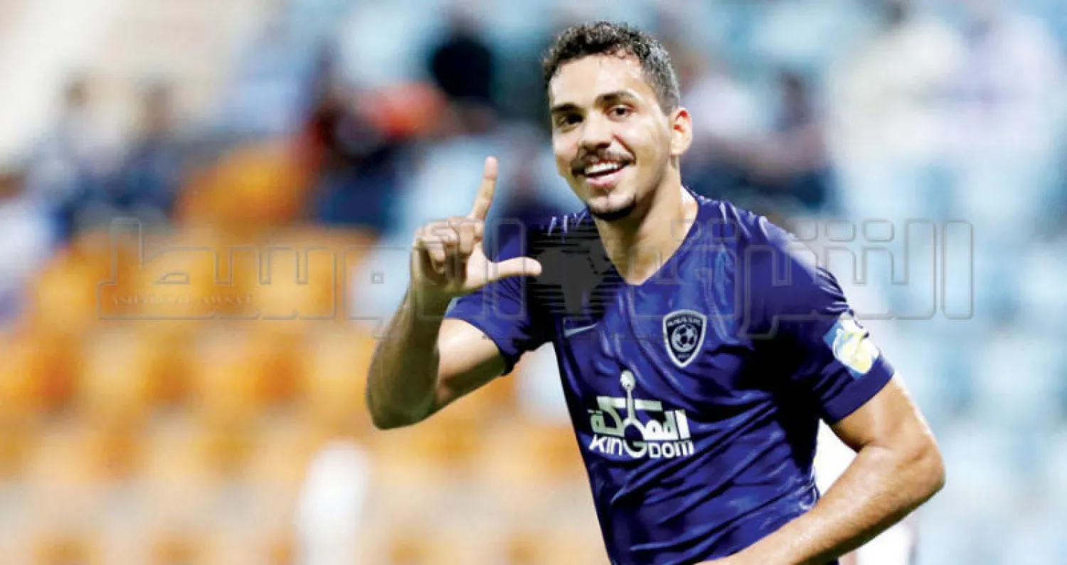 إدواردو يحصل على نجومية الجولة الرابعة في الدوري (تصوير: سعد العنزي)