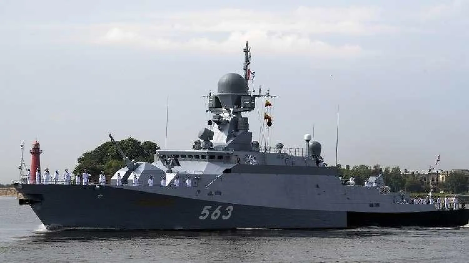 إحدى السفن الروسية الصاروخية - أرشيف (سبوتنيك)