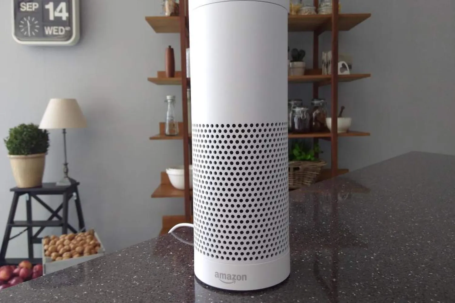 The Amazon Echo. (Reuters)
