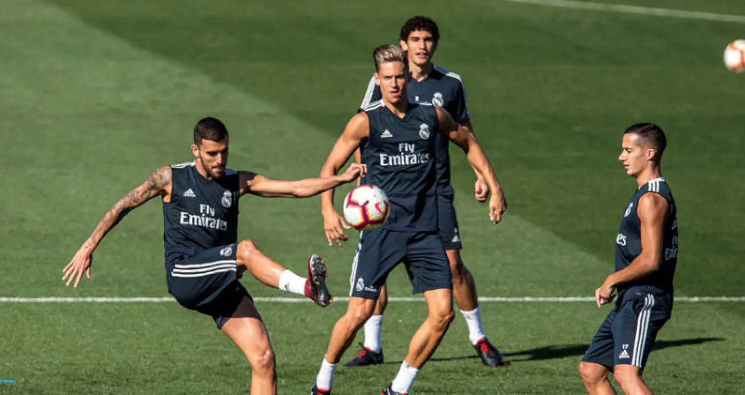 ريـال مدريد يستعد لتجاوز نكسته الأوروبية (إ.ب.أ)