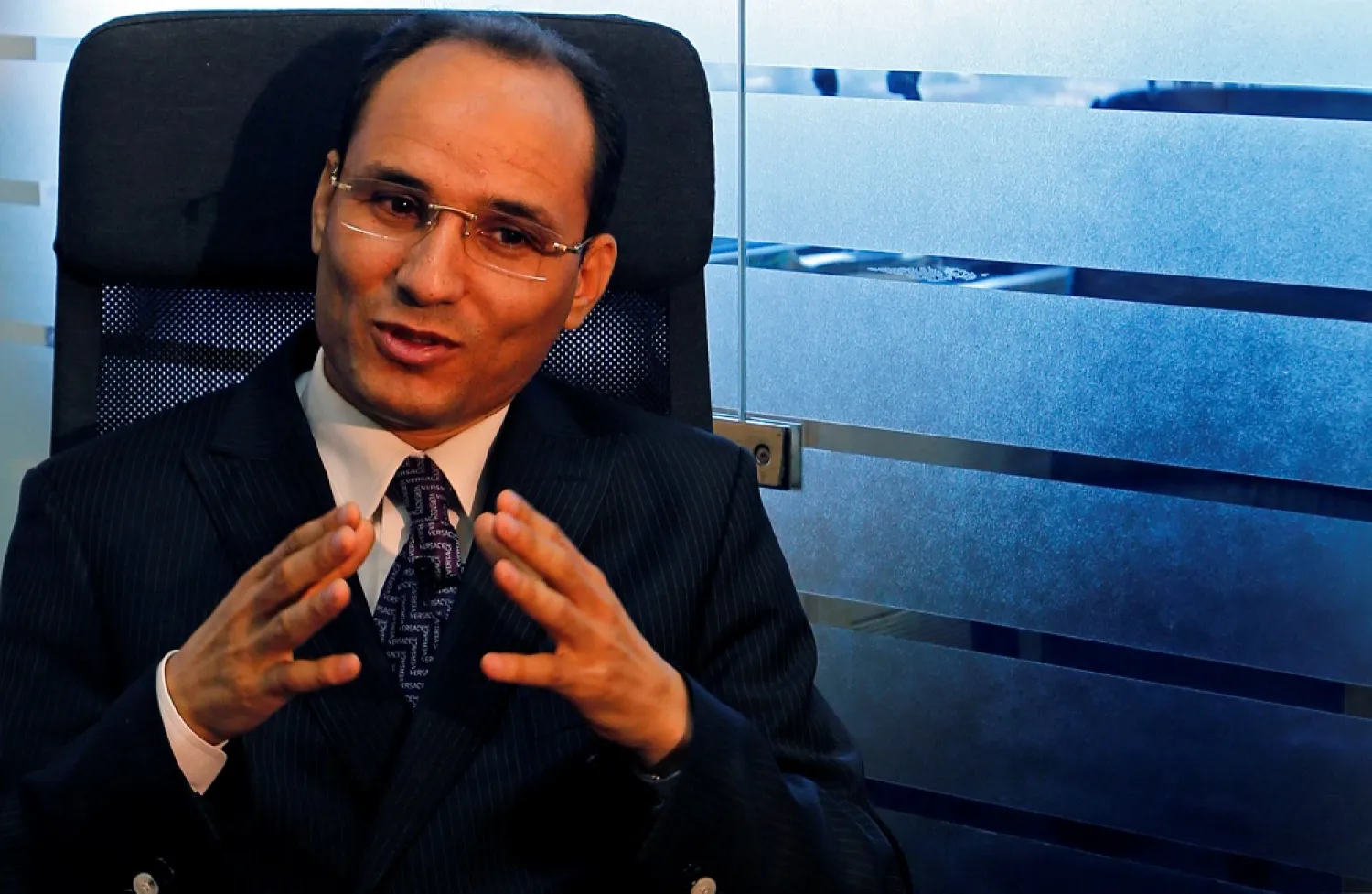 Khaled al-Zaidi, lawyer of Seif al-Islam, son of late Libyan leader Moammar al-Gaddafi. (Reuters)