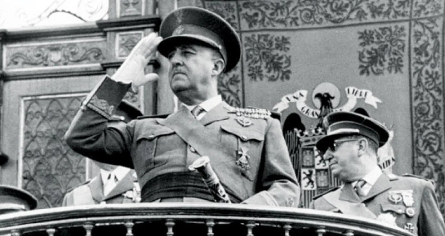 الجنرال الإسباني فرانكو