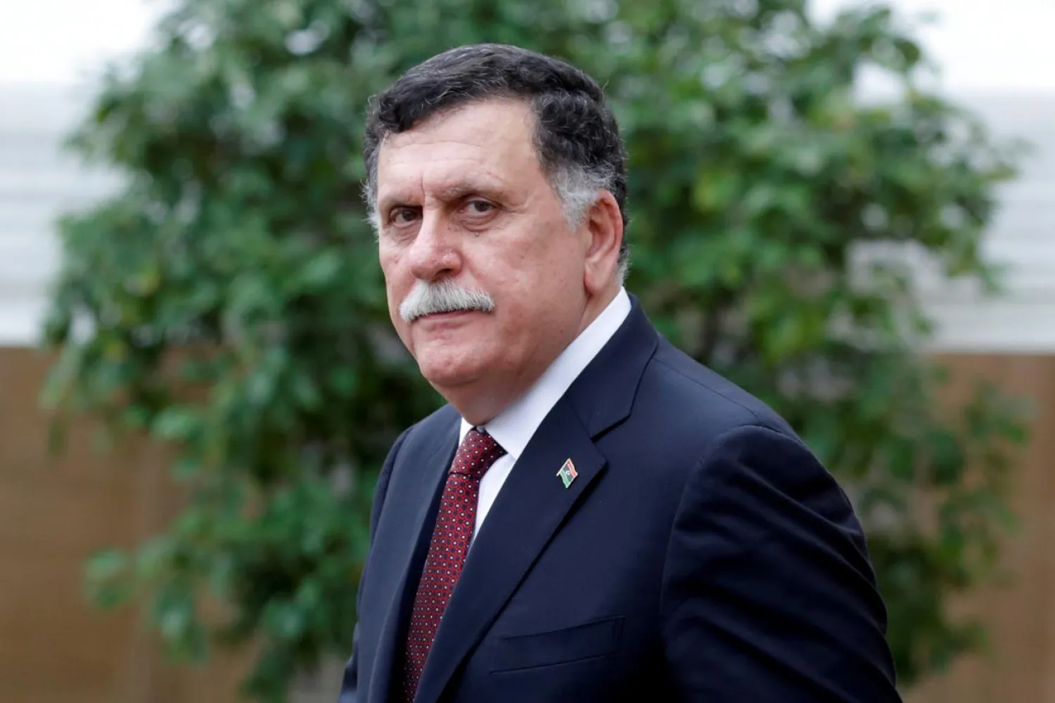 Head of Libya’s Government of National Accord Fayez al-Sarraj. (Reuters)