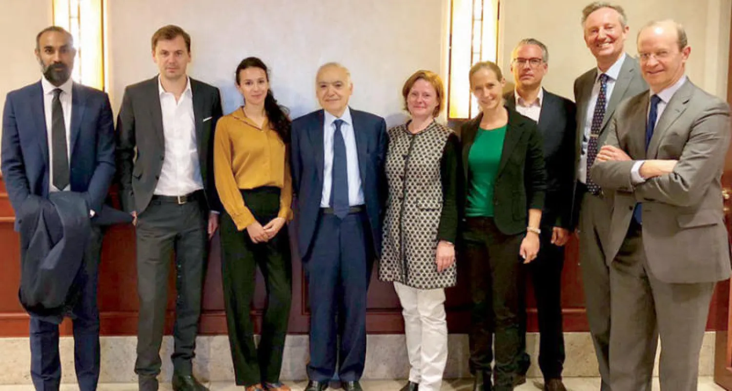 سلامة في برلين مع ممثلي المؤسسات الألمانية العاملة في ليبيا وشمال أفريقيا (البعثة الأممية)