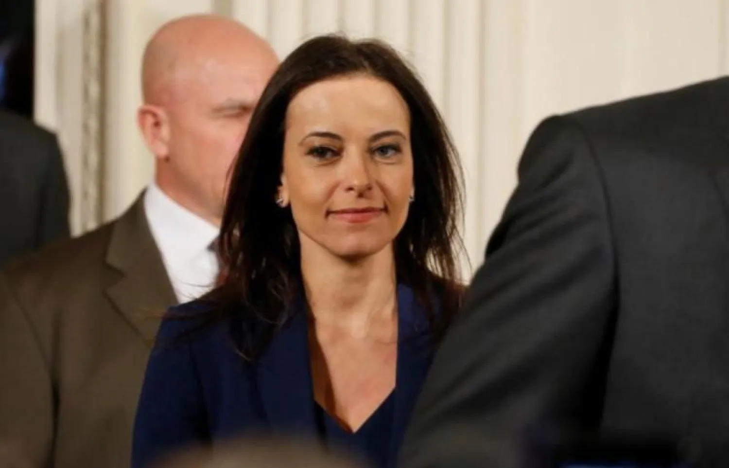 دينا باول المسؤولة التنفيذية السابقة في بنك غولدمان ساكس والمستشارة السابقة بالبيت الأبيض (أرشيف - رويترز)