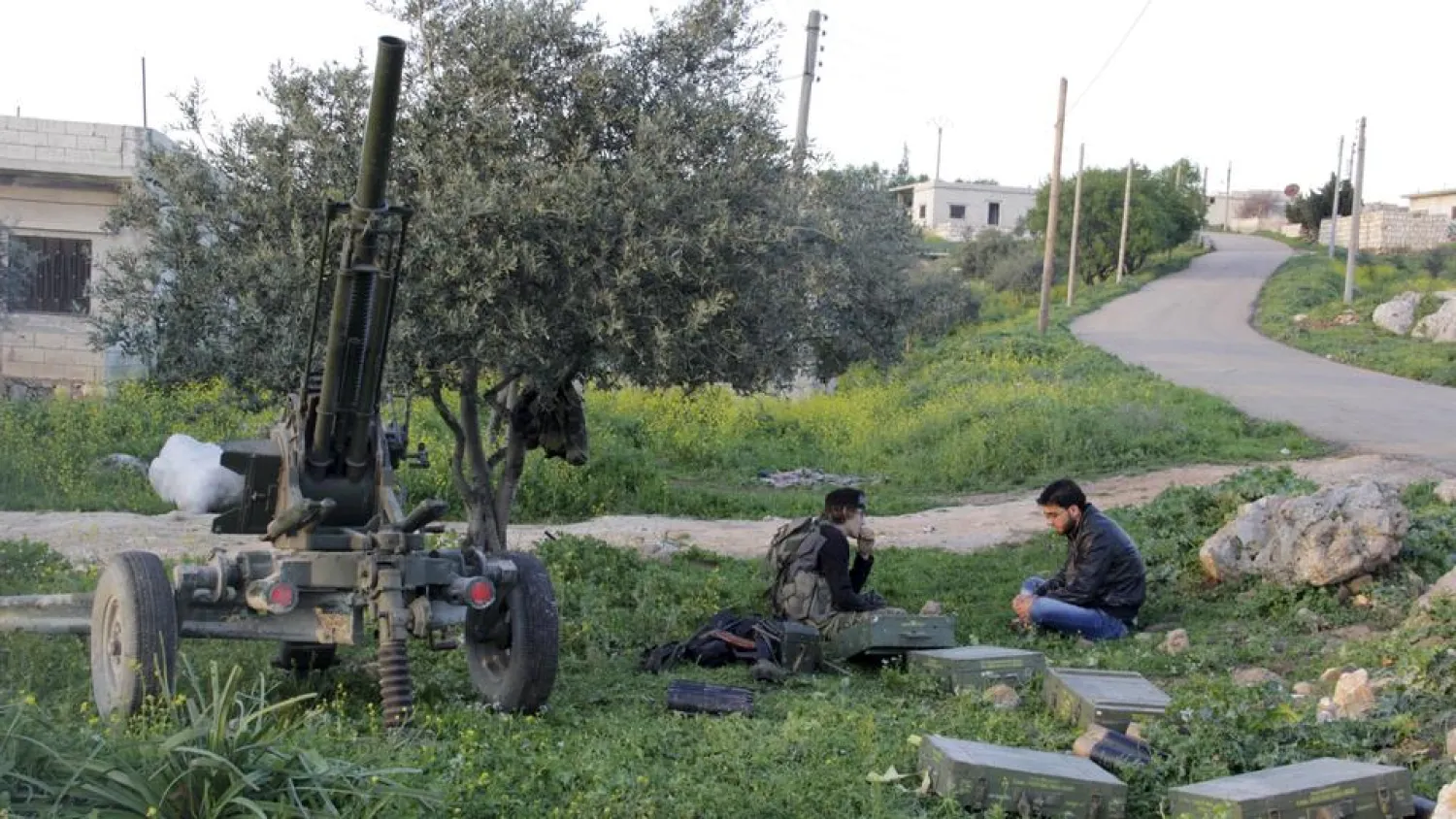 Planned buffer zone in Idlib has been cleared of heavy weapons. (Reuters)