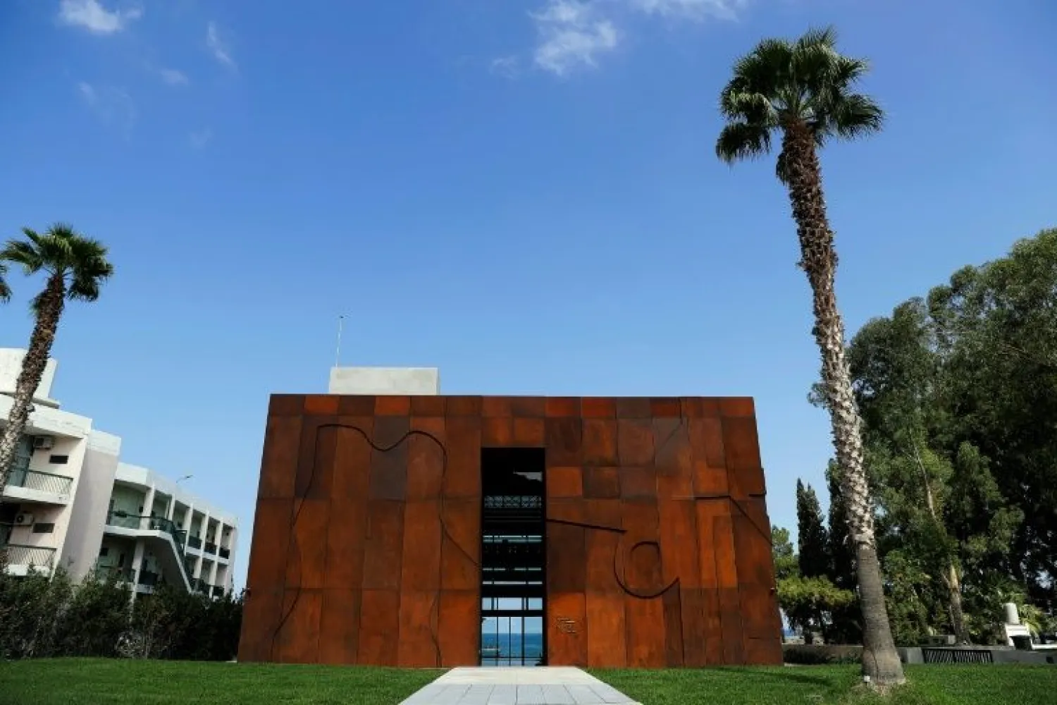 The Nabu Museum is a new private museum in northern Lebanon showcasing contemporary art alongside antiquities | AFP
