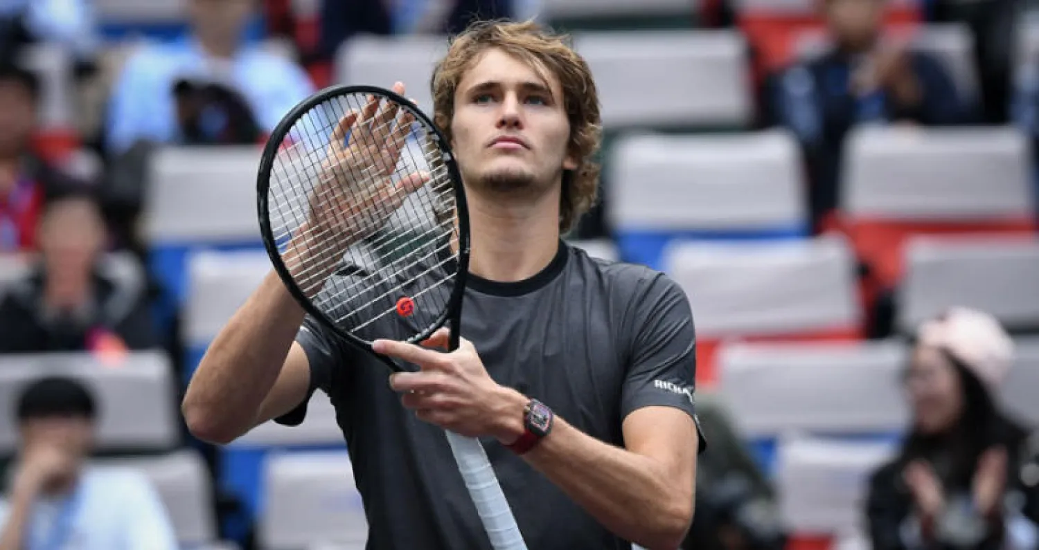 الألماني ألكسندر زفيريف (أ.ف.ب)