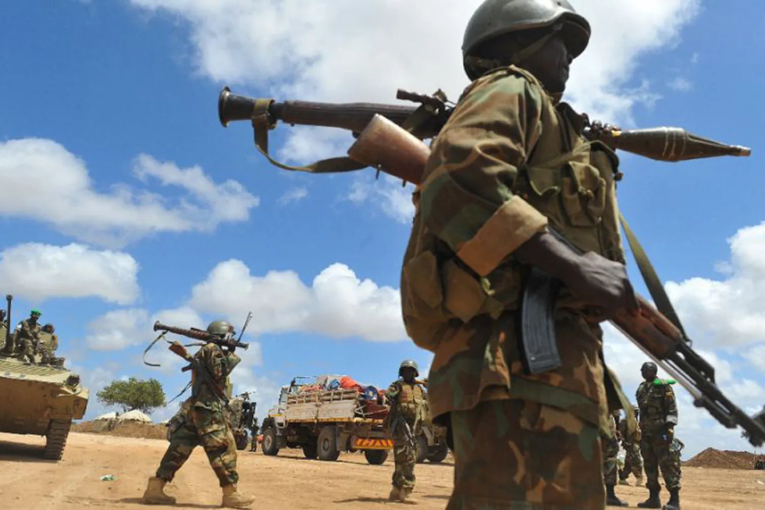 At least seven people were killed in suicide attacks in Somalia. (AFP)