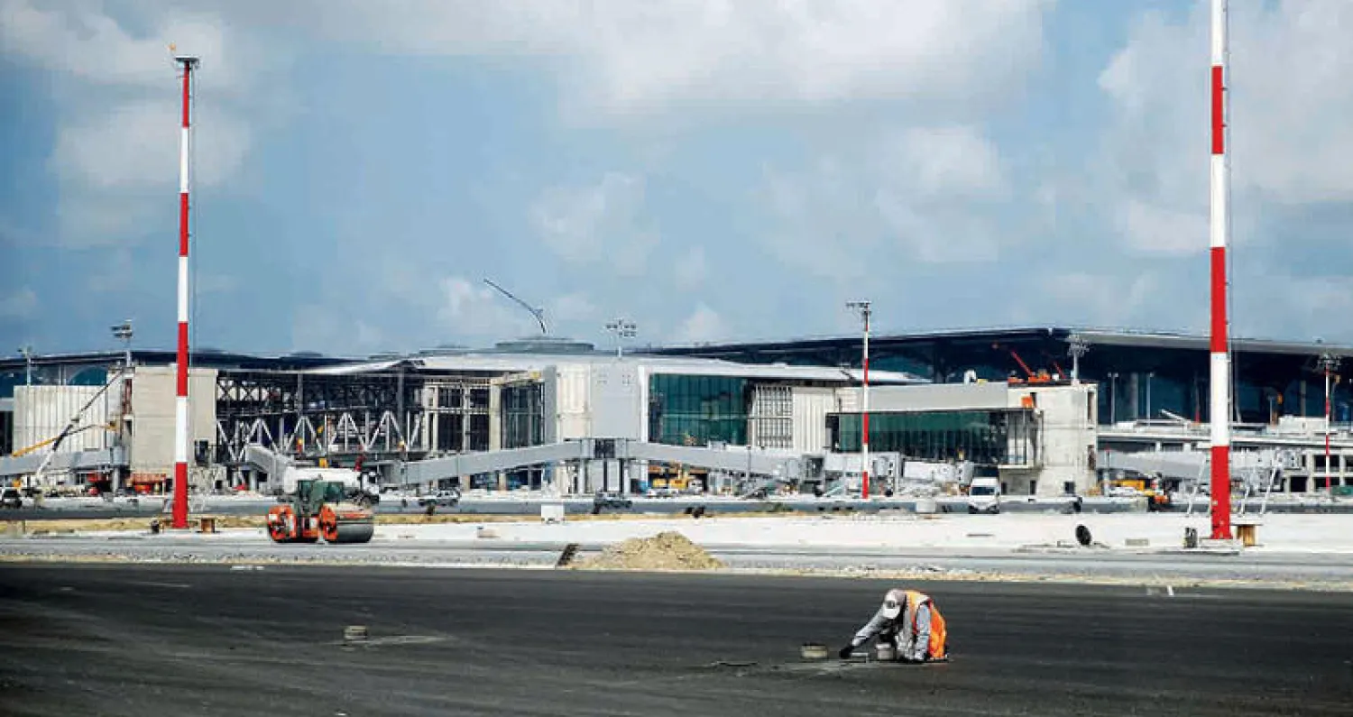 تركيا أعلنت عن إرجاء الافتتاح الكامل لمطار إسطنبول الجديد وسط أزمات متعاقبة (رويترز)