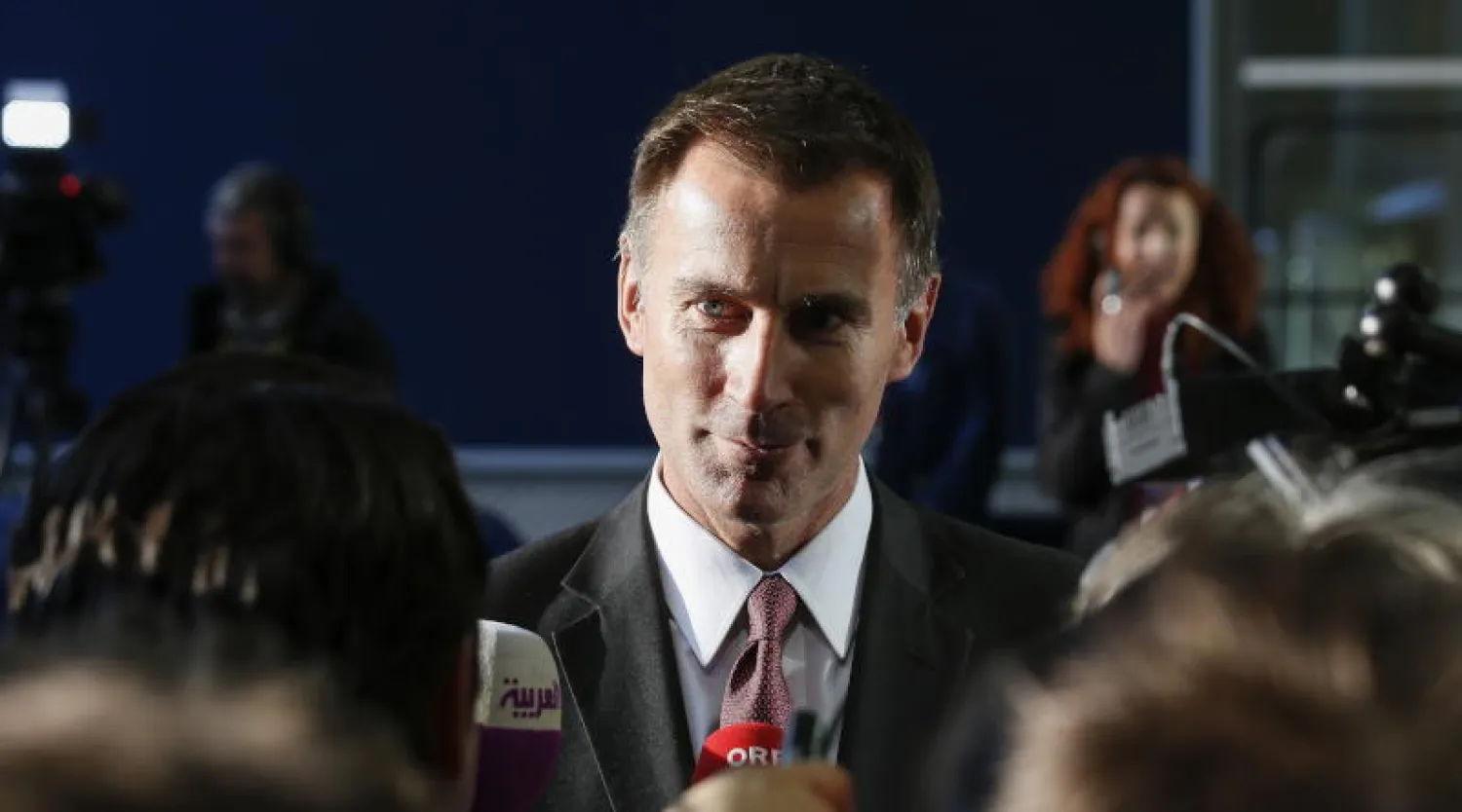 وزير الخارجية البريطاني جيريمي هانت (إ.ب.أ)