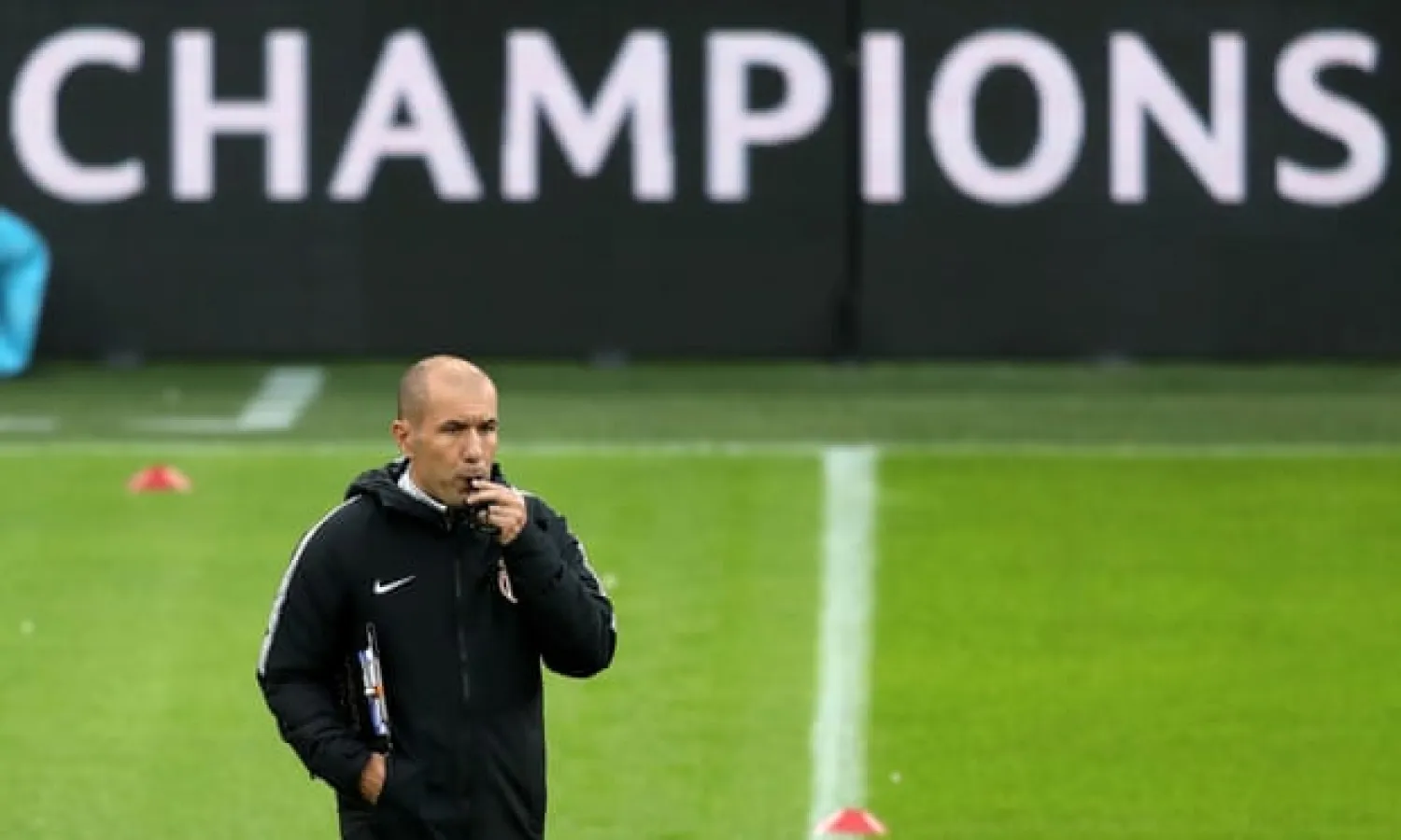  Leonardo Jardim has said goodbye to Monaco. Photograph: Friedemann Vogel/EPA
