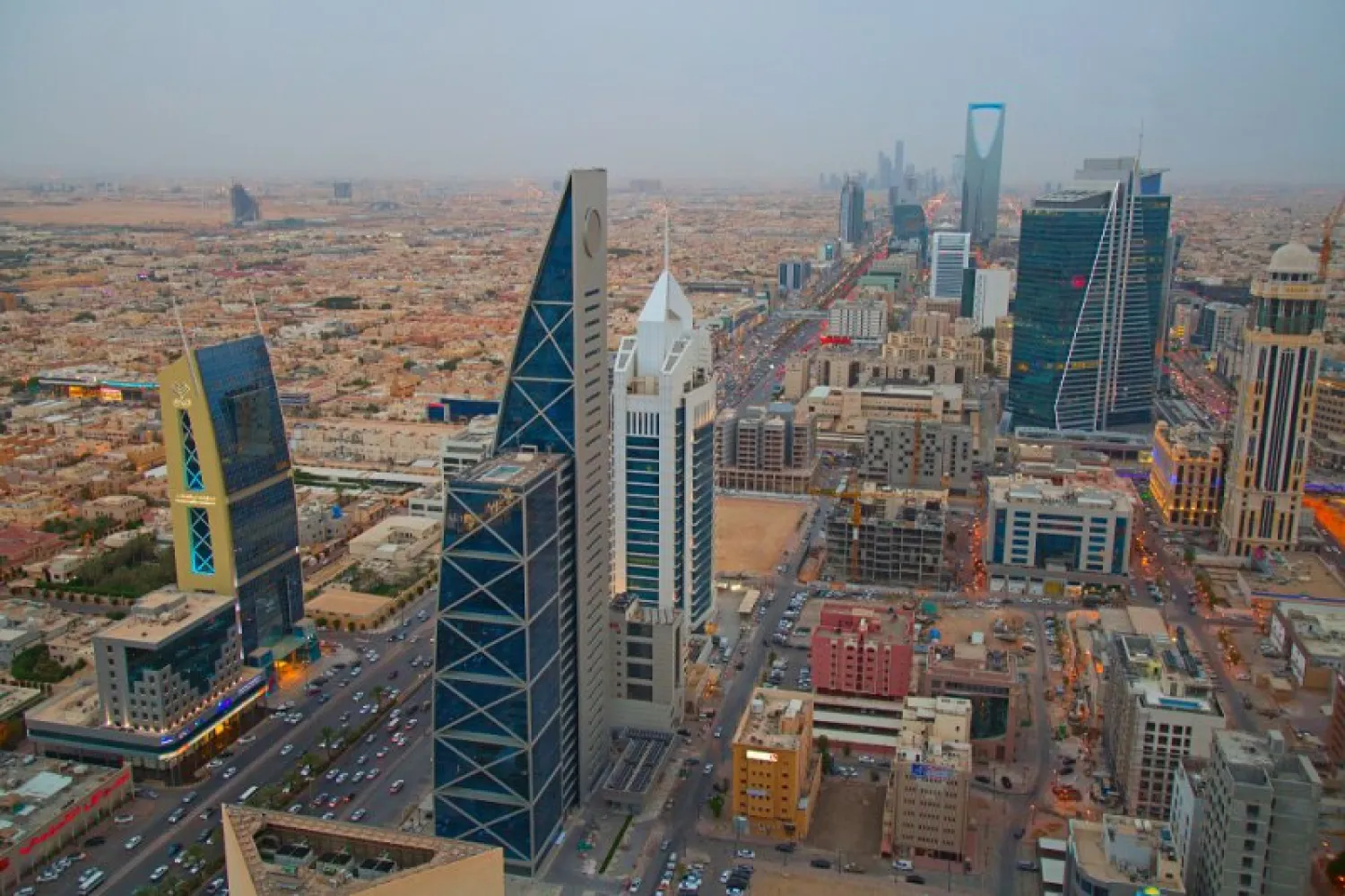 A general view of the Saudi capital Riyadh. (AP)