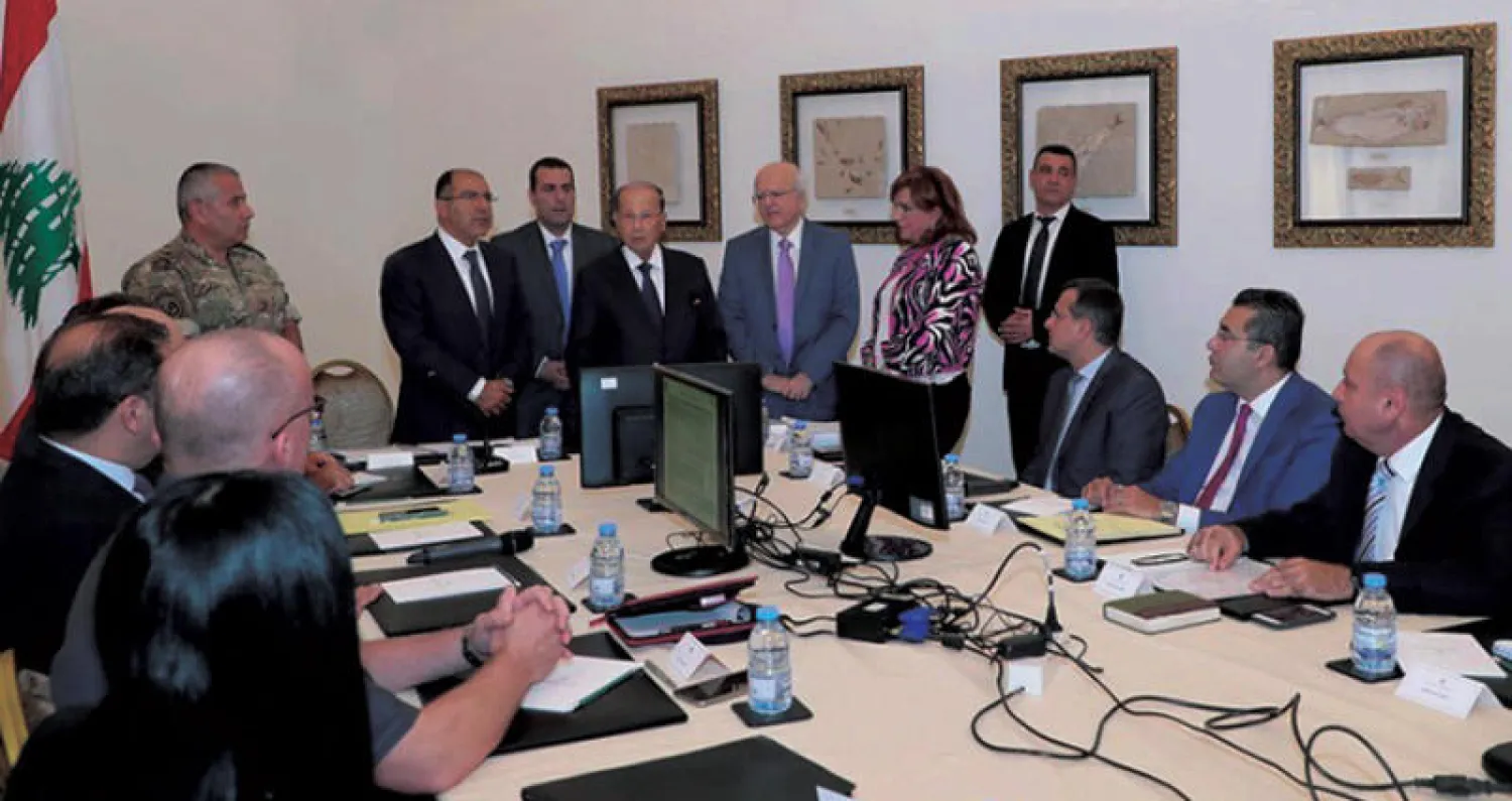 اجتماع لجنة تنظيم القمة الاقتصادية في لبنان بحضور الرئيس عون («الشرق الأوسط»)