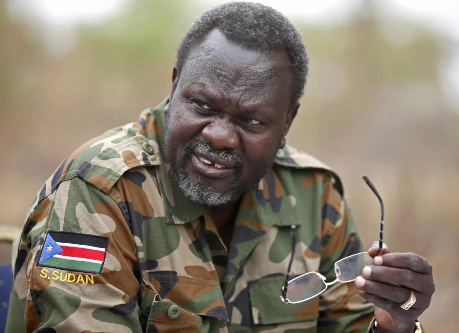 South Sudan's rebel leader Riek Machar. (Reuters)
