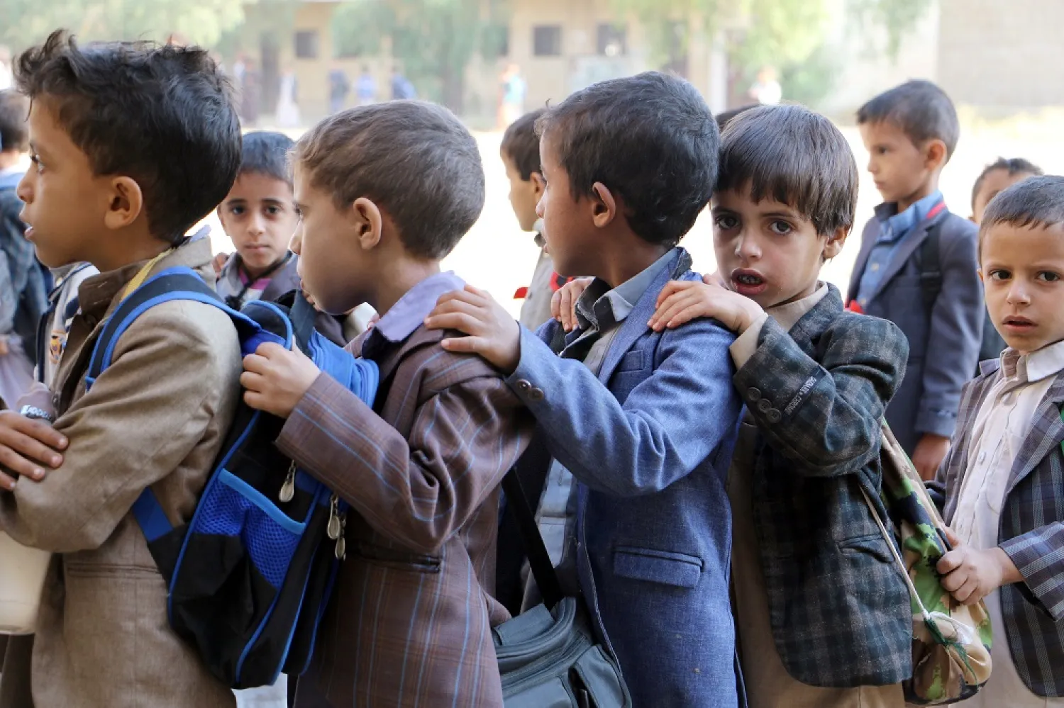 School children in Yemen. (Reuters)