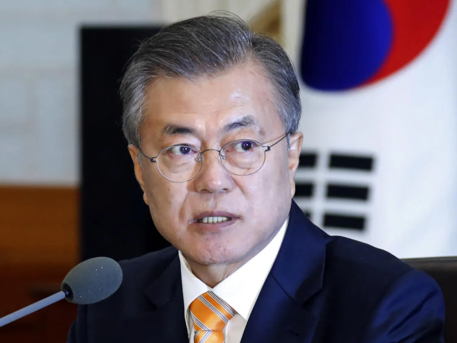 الرئيس الكوري الجنوبي مون جاي إن (أ.ب)