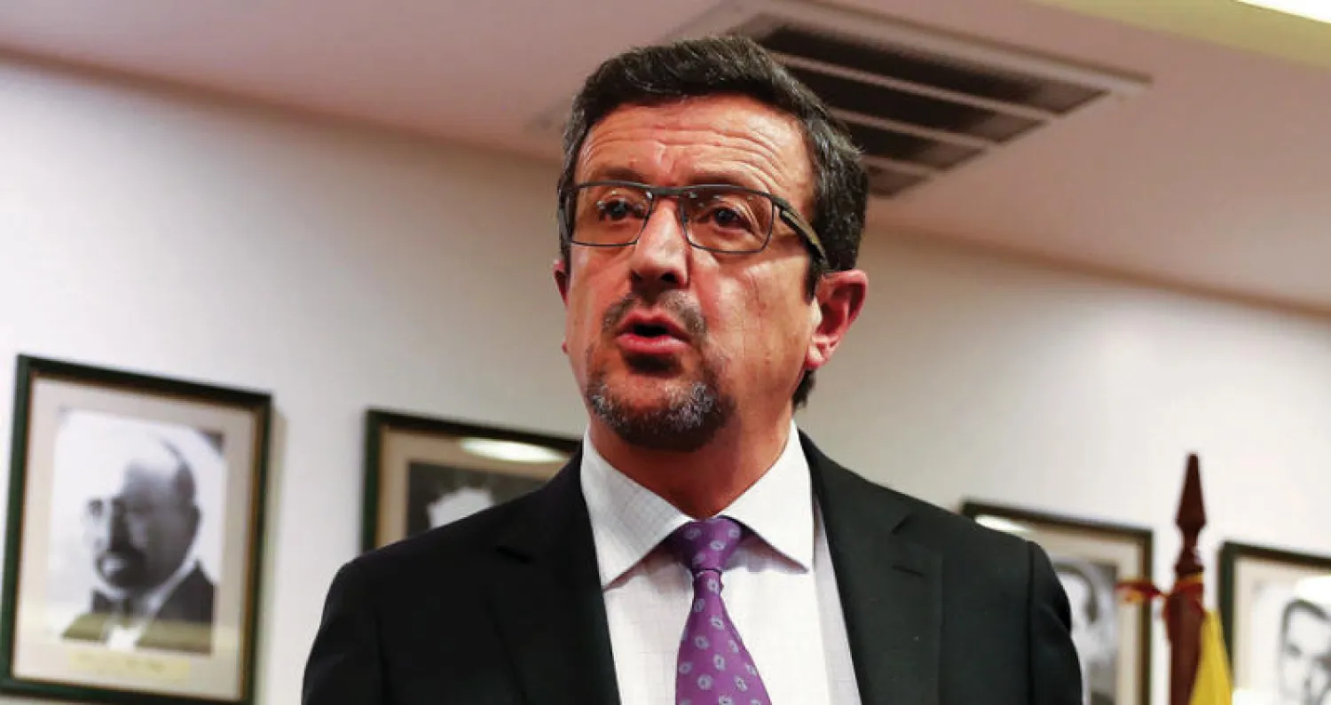 النائب العام الإكوادوري إنيجو سلفادور (إ.ب.أ)