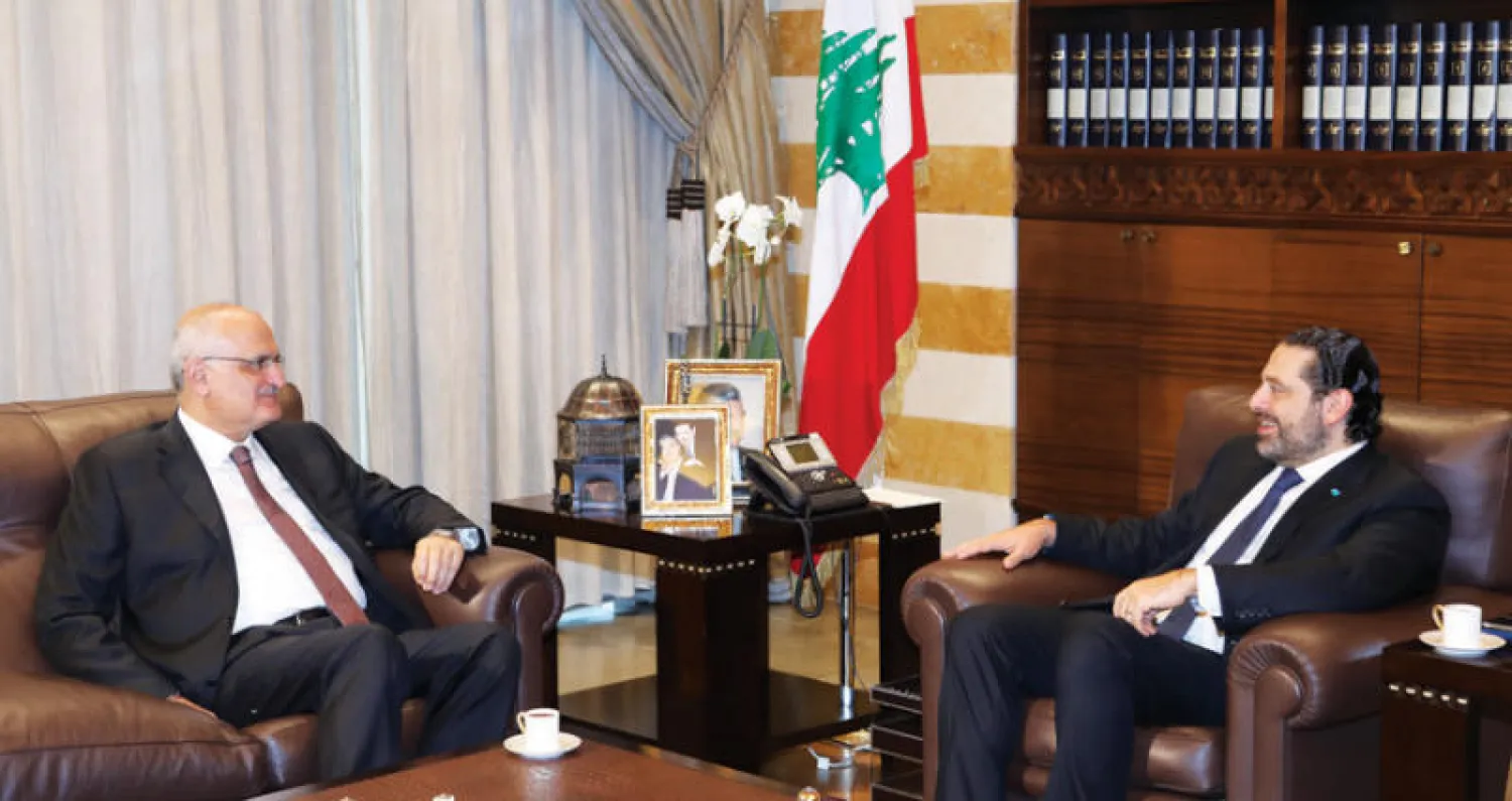 الرئيس سعد الحريري خلال استقباله الوزير علي حسن خليل موفداً من الرئيس نبيه بري (دالاتي ونهرا)