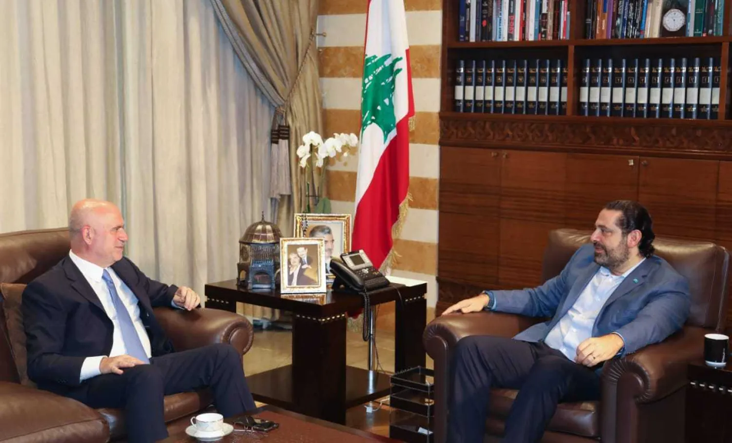 Hariri met with Marada Movement envoy Minister Fenianos/NNA
