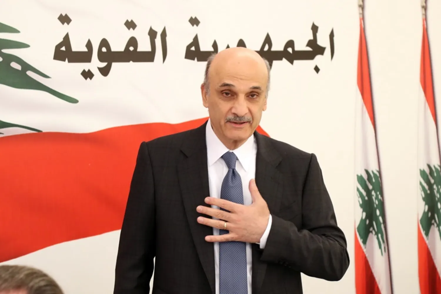 Lebanese Forces leader Samir Geagea. (NNA)