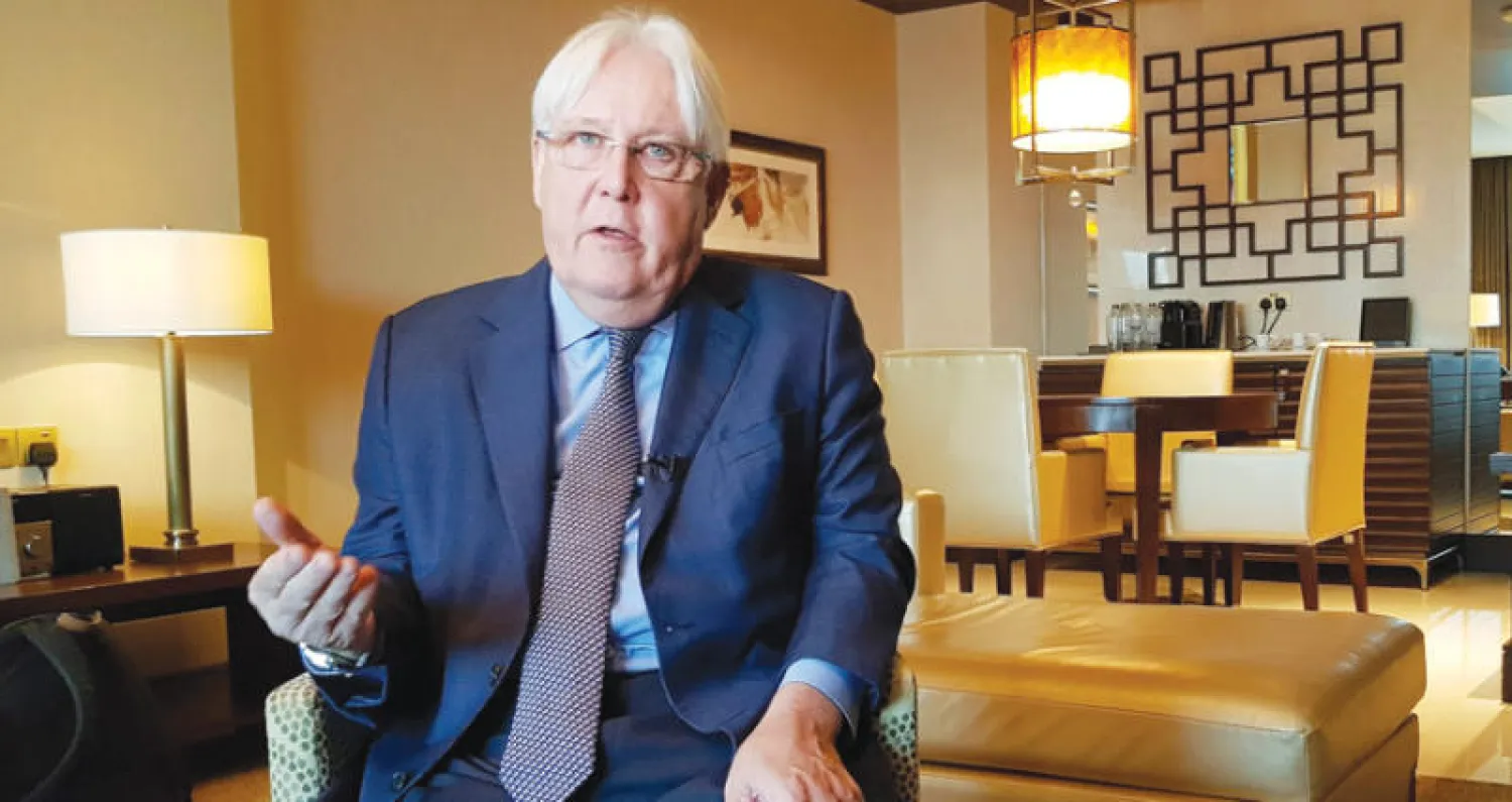 مبعوث الأمم المتحدة إلى اليمن مارتن غريفيث (رويترز)